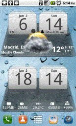 download MIUI Digital Weather Clock Ad-free apk